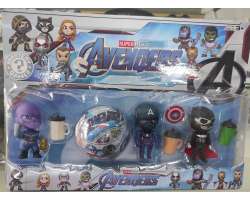 Sada Figurek Marvel Avengers 3KS Thanos+Kapitn Amerika+Batman+ psluenstv + Mystery Box (Nov) - 259 K
