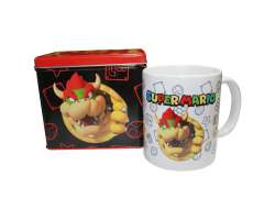 Drkov sada  Nintendo Super Mario Bros Bowser Hrnek + Pokladnika  - 299 K